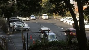 枚岡神社 駐車場
