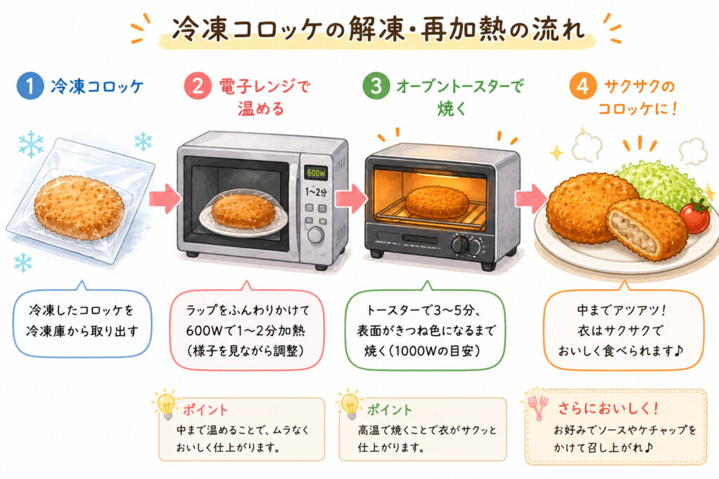 揚げ物 冷凍保存 解凍方法