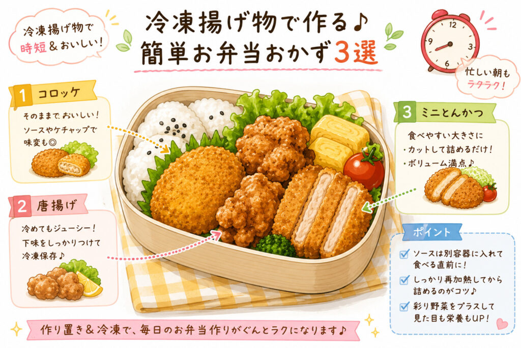 揚げ物 冷凍保存 活用法
