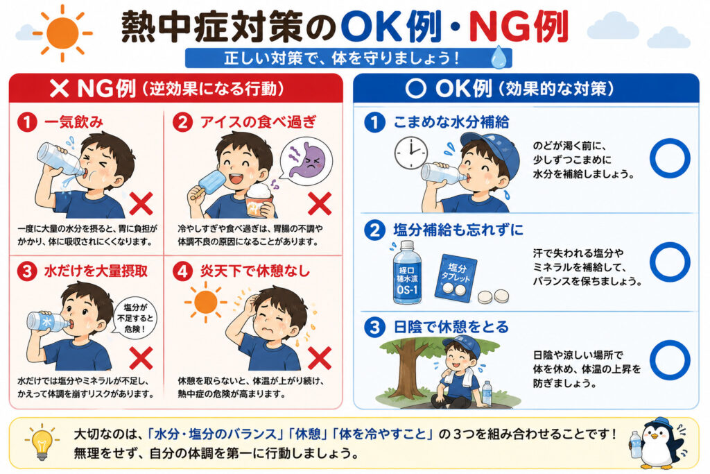 凍らせて食べる 熱中症対策