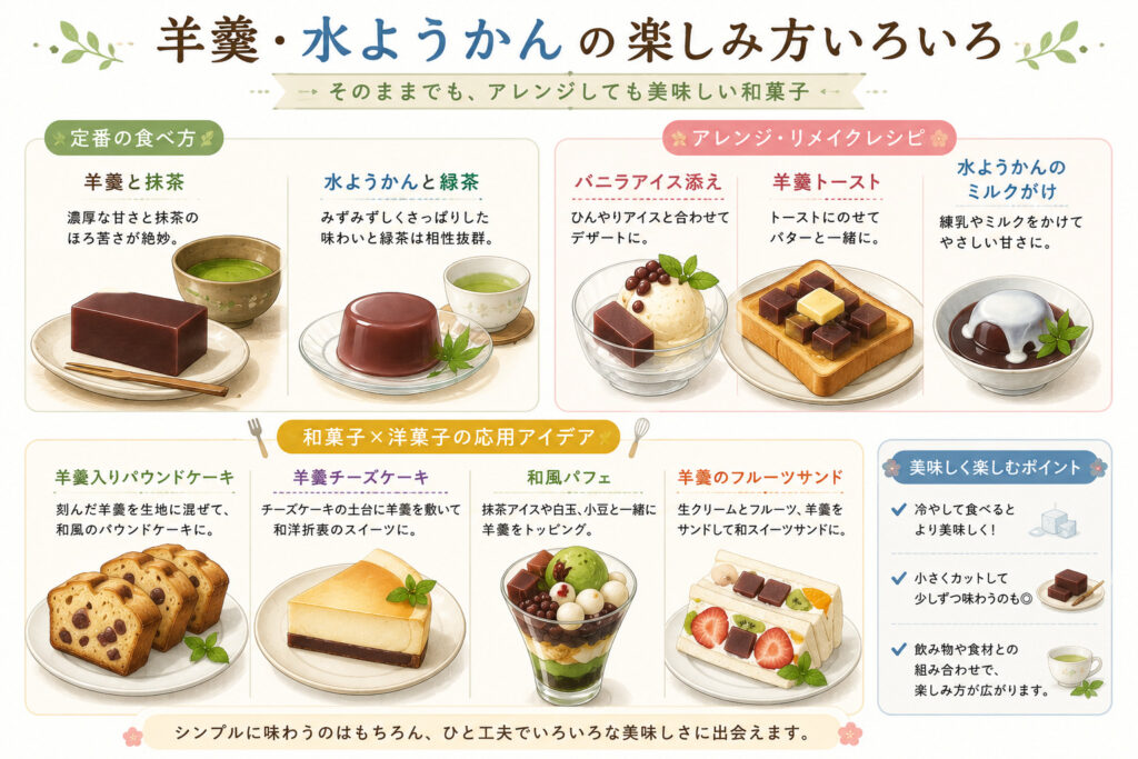 ようかん 水ようかん レシピ