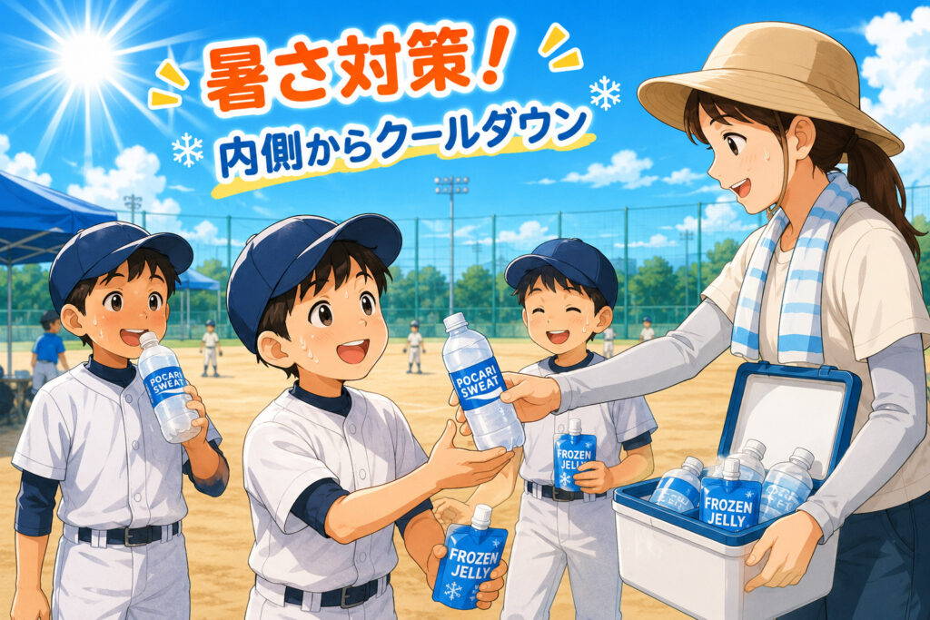 凍らせて食べる 熱中症対策